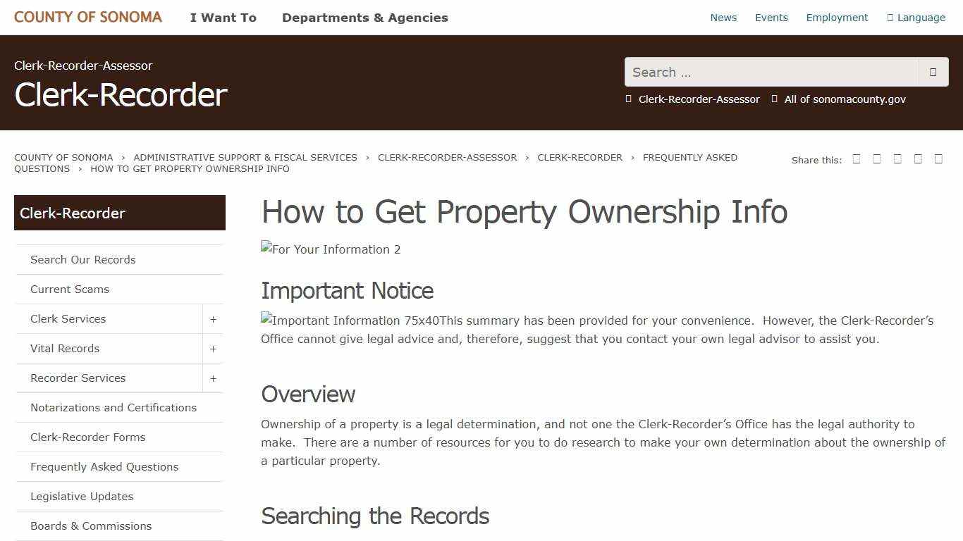 How to Get Property Ownership Info